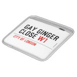 GAY GINGER CLOSE  iPad Sleeves