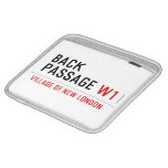 Back Passage  iPad Sleeves
