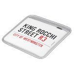 king Rocchi Street  iPad Sleeves