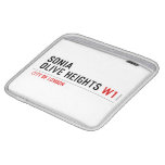Sonia olive heights  iPad Sleeves