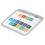 PHETLA
    &
 MAKEKE
 =DENNIS  iPad Sleeves