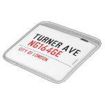turner ave   iPad Sleeves