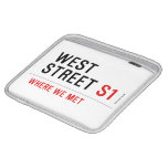 West Street  iPad Sleeves