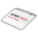 DEBBIE  iPad Sleeves