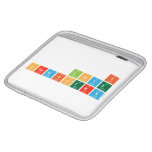 I
 love
 chemistry  iPad Sleeves
