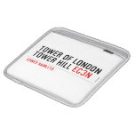 Tower of London Tower Hill  iPad Sleeves