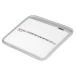 Quite well adjusted and living her best life  iPad Sleeves