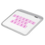 Periodic
 Table
 Writer  iPad Sleeves