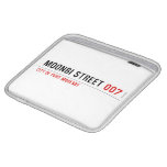 Moonbi Street  iPad Sleeves