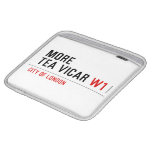 MORE TEA VICAR  iPad Sleeves