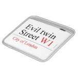 Evil twin Street  iPad Sleeves