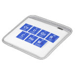 Cougar 
 Chem  iPad Sleeves
