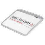 Brick Lane Curry  iPad Sleeves