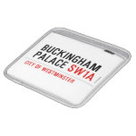 BUCKINGHAM PALACE  iPad Sleeves