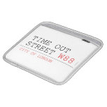Time out Street  iPad Sleeves