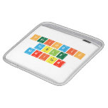 Periodic
 Table
 Writer  iPad Sleeves