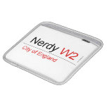 Nerdy  iPad Sleeves