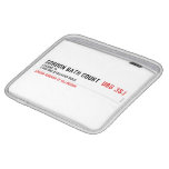 Gordon Bath Court   iPad Sleeves