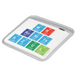 Mr
 RANITA 
 Azul  iPad Sleeves