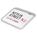 Keylia Street  iPad Sleeves