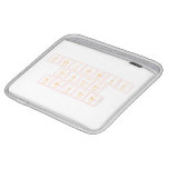 Periodic
 Table
 Writer  iPad Sleeves