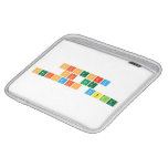 HISTORY 
 OF THE
 Periodic table  iPad Sleeves