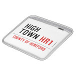 HIGH TOWN  iPad Sleeves