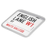 English Lane  iPad Sleeves