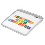 Periodic
 Table
 WriterILaNa  iPad Sleeves