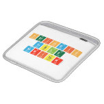 Periodic
 Table
 Writer  iPad Sleeves