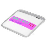 Cool street  iPad Sleeves