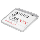 Mother of gods  iPad Sleeves