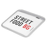 Street Food  iPad Sleeves