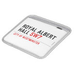ROYAL ALBERT HALL  iPad Sleeves