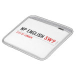 NP English  iPad Sleeves