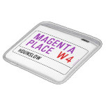 Magenta Place   iPad Sleeves