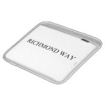 Richmond way  iPad Sleeves