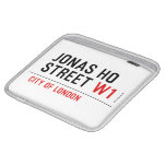 JONAS HO  STREET  iPad Sleeves