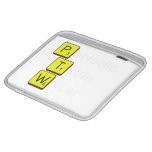 Periodic
 Table
 Writer  iPad Sleeves