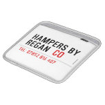 HAMPERS BY REGAN   iPad Sleeves