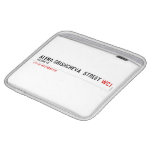 ALENA GRISHCHEVA  STREET  iPad Sleeves