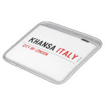 khansa  iPad Sleeves