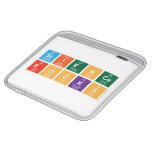 SCIENCE
 ROCKS  iPad Sleeves