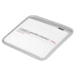 tyrique sanchez gilbert   iPad Sleeves