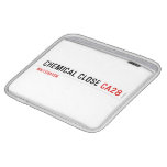 Chemical Close  iPad Sleeves