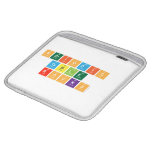 Periodic 
 Table 
 Rocks  iPad Sleeves
