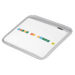 Science is sweet as  iPad Sleeves