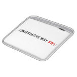 Conservative Way  iPad Sleeves