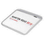 Wanton Road  iPad Sleeves