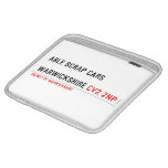 ABLE SCRAP CARS  WARWICKSHIRE  iPad Sleeves